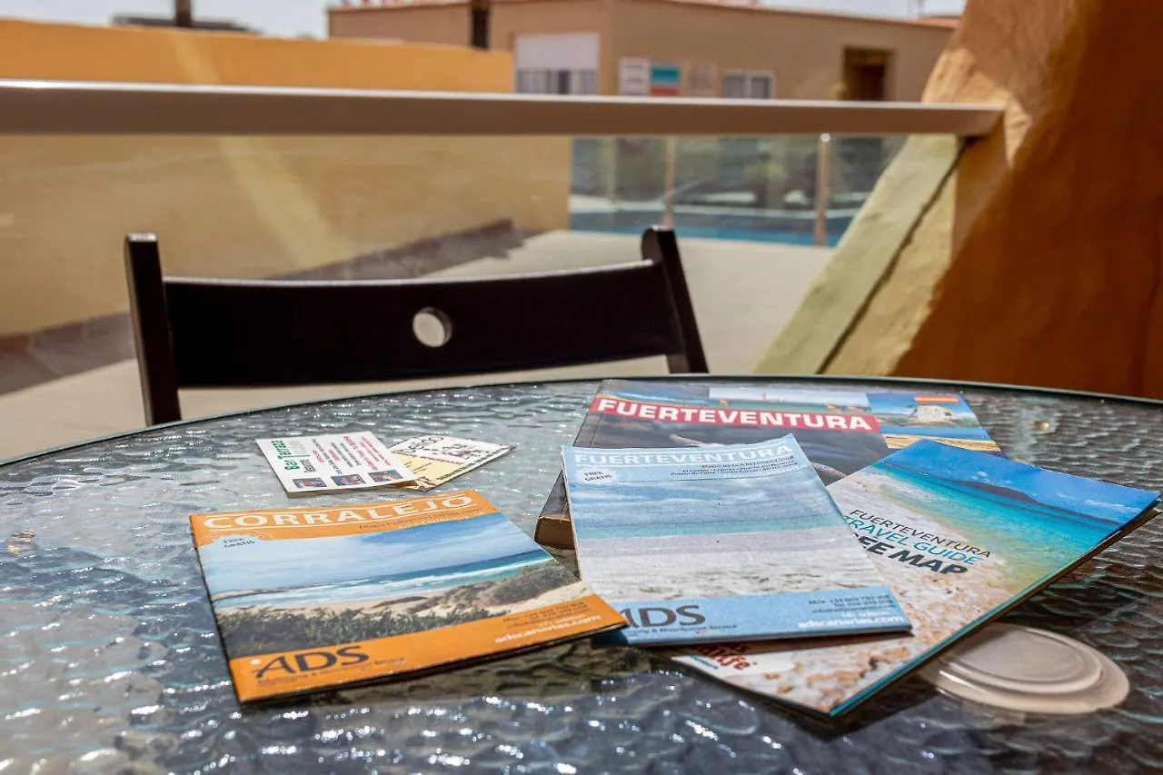 Flatguest Costa Calma + Beach + 2Bdr + Pool 0*,